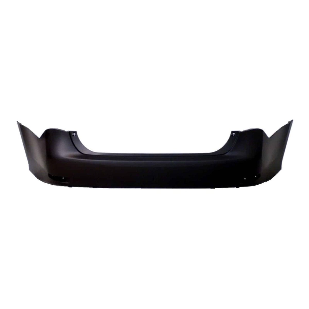 Rear Bumper Cover Primed PTM without Park Assist Sensor Holes -CAPA Certified