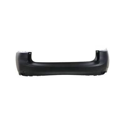 Rear Bumper Cover Primed PTM without Park Assist Sensor Holes -CAPA Certified