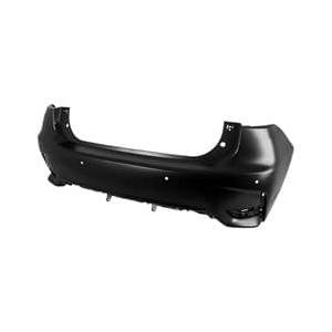 Rear Bumper Cover With Park Assist Sensor Holes Primed PTM
