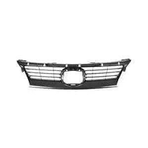 Front Grille without F-Sport Package Painted Silver and Gray