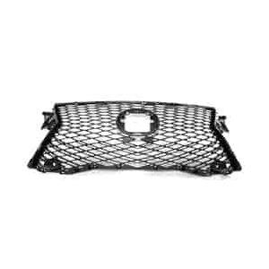 Front Grille With F Sport And Park Assist Sensor Holes for use with Camera Painted Dark Grey