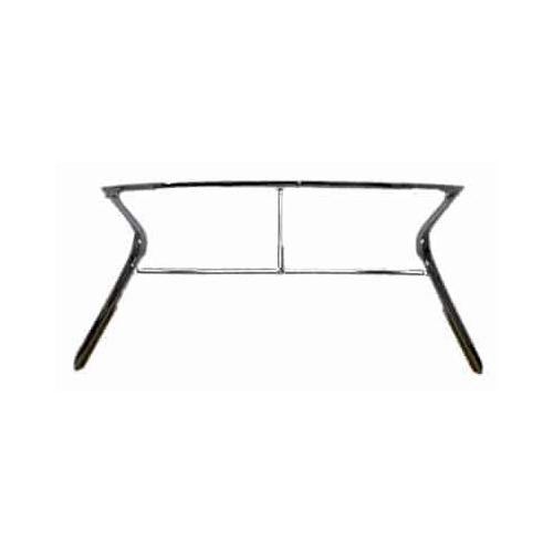 Front Grille Molding Chrome