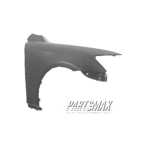 Front Right Fender without F-Sport Package -CAPA Certified