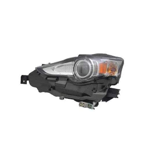 Front Left HeadLamp Composite HID Lens and Housing fits Sedan Models