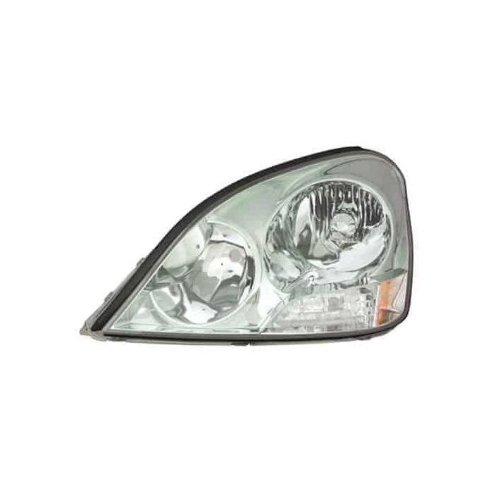 Front Left HeadLamp Lens and Housing HID