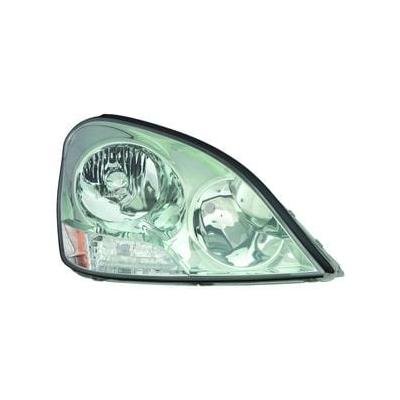 Front Right HeadLamp Lens and Housing HID