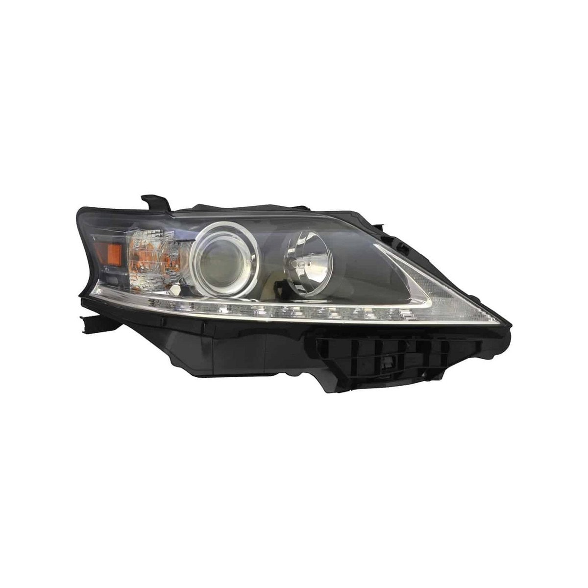 Front Right HeadLamp Halogen Assembly with LED Accent for Japan Built Models