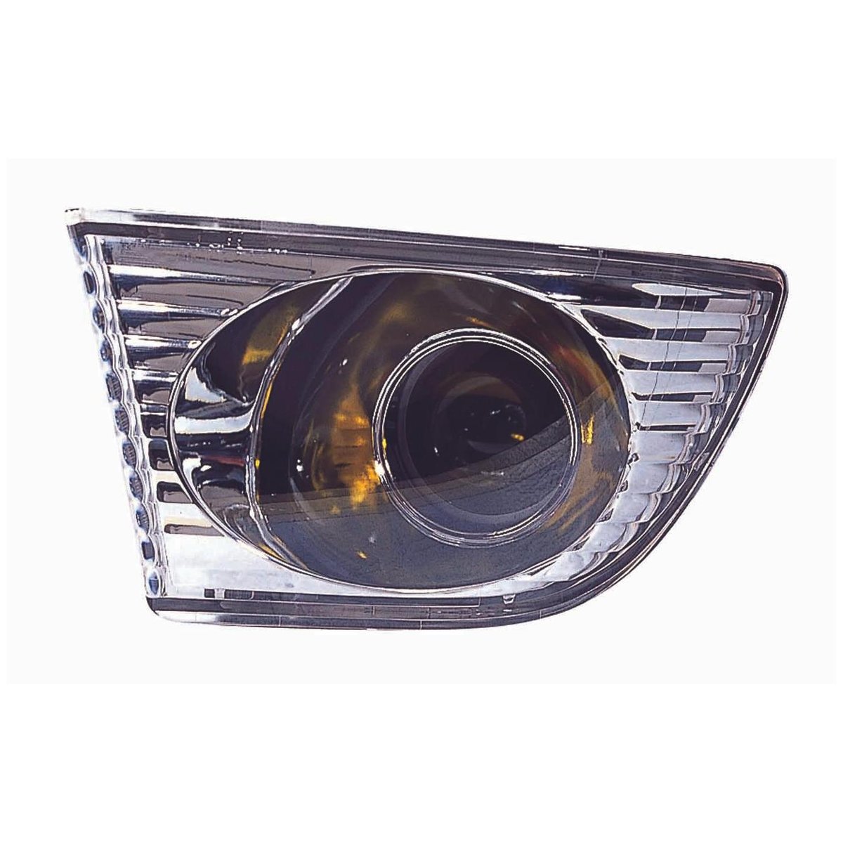 Front Left Bumper Fog Lamp Assembly with Yellow Lens for Sedan Models