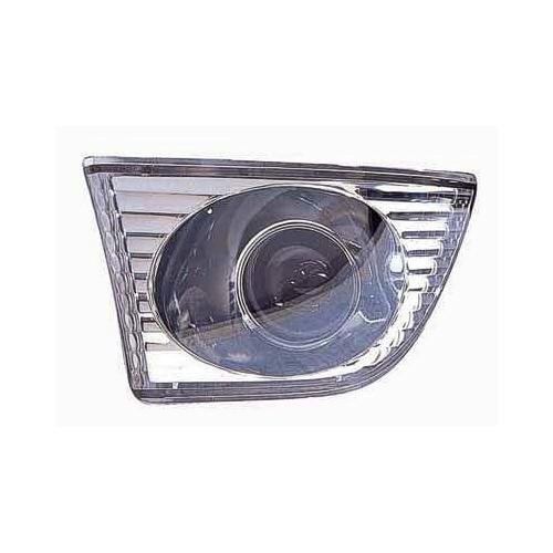 Front Left Bumper Fog Lamp Lens and Housing White Lens
