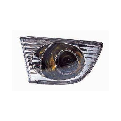Front Left Bumper Fog Lamp Lens and Housing Yellow Lens for Sedan Models