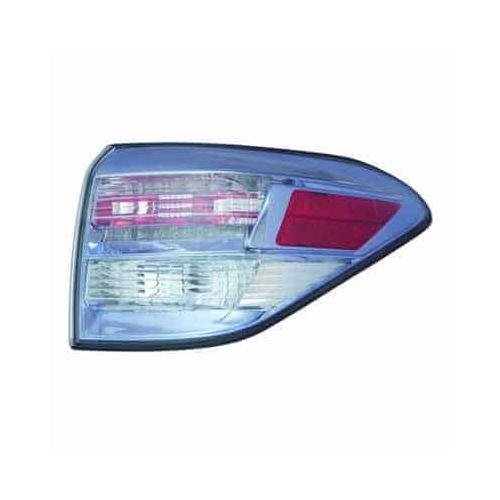 Rear Right Tail Lamp Lens and Housing Outer