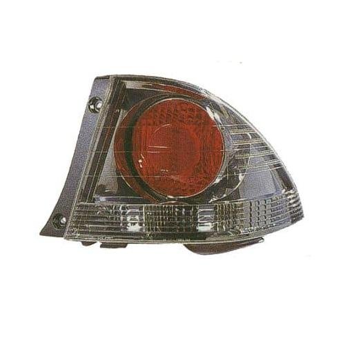 Rear Left Tail Lamp Outer Lens and Housing for Sedan Models Metallic