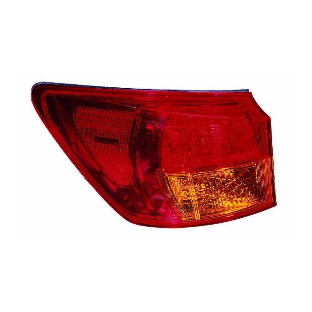 Rear Left Tail Lamp Outer Lens and Housing from 03/2006 Production Date