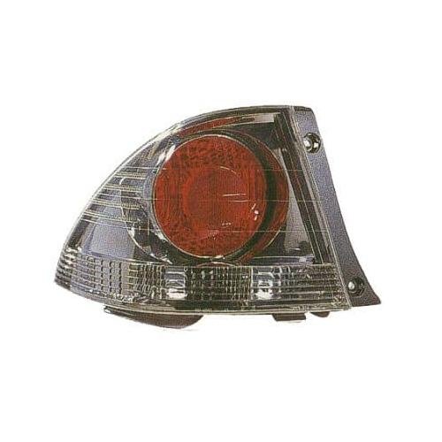 Rear Right Tail Lamp Outer Lens and Housing for Sedan Models Dark Metallic