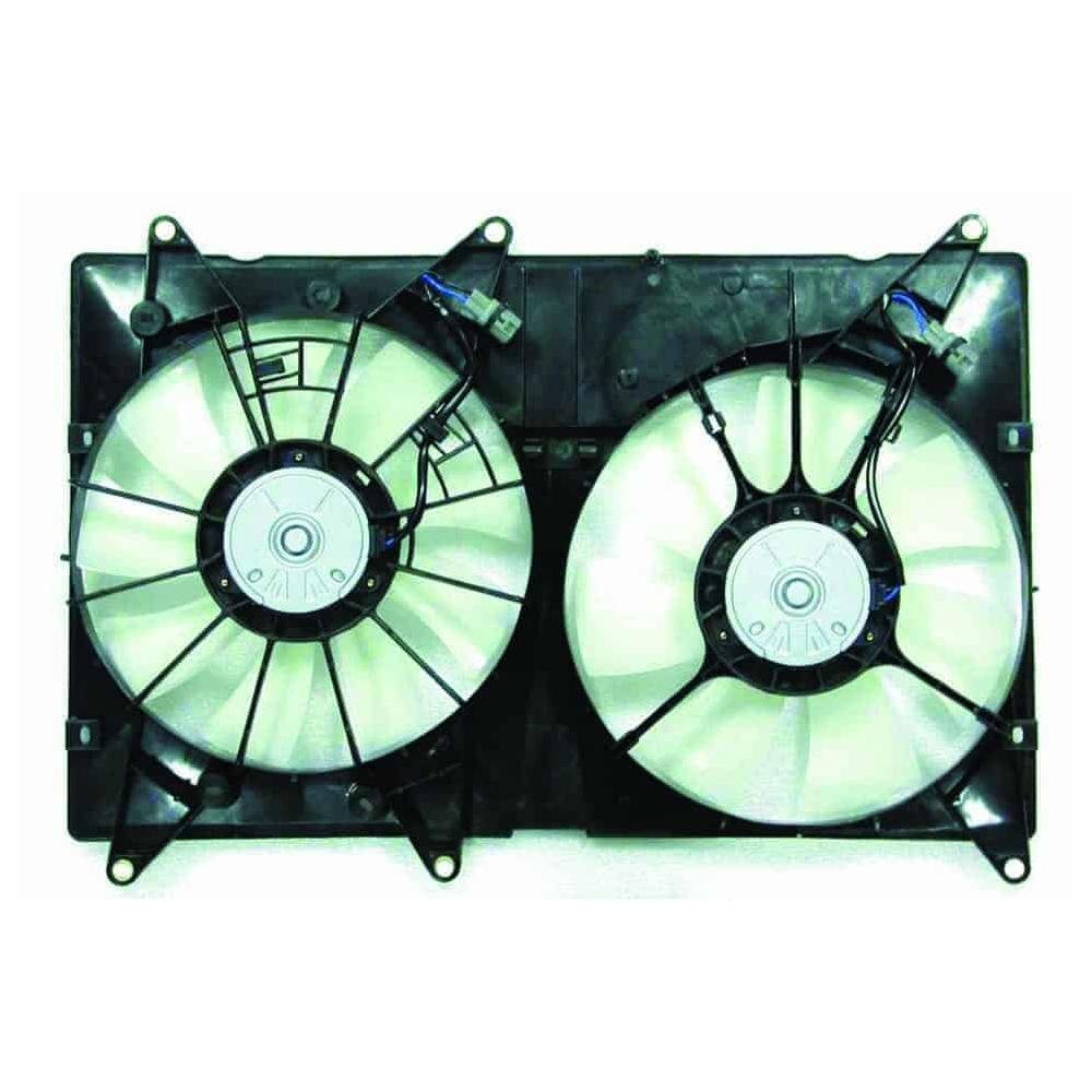 Front Radiator Dual Cooling Fan Assembly