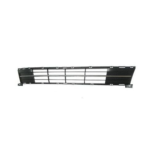 Front Bumper Cover Grille with Silver Molding