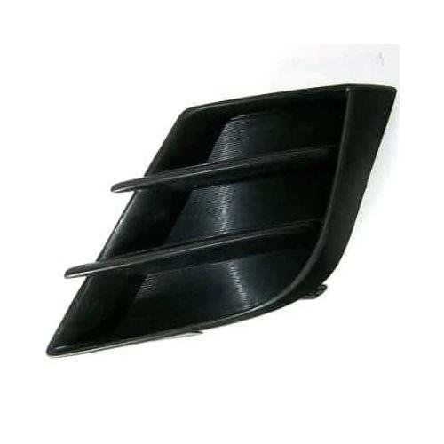 Front Left Bumper Cover Fog Light Hole Cover with 2.0L Engine Black