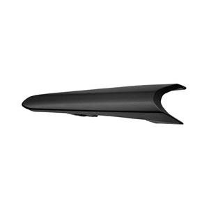 Front Left Bumper Cover Fog Light Trim Textured Black Plastic