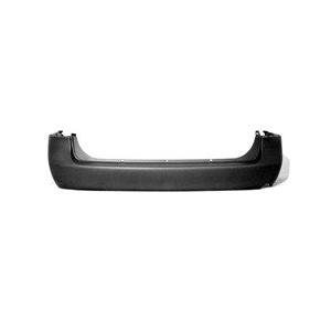 Rear Bumper Cover Primed PTM without Side Moldings -CAPA Certified