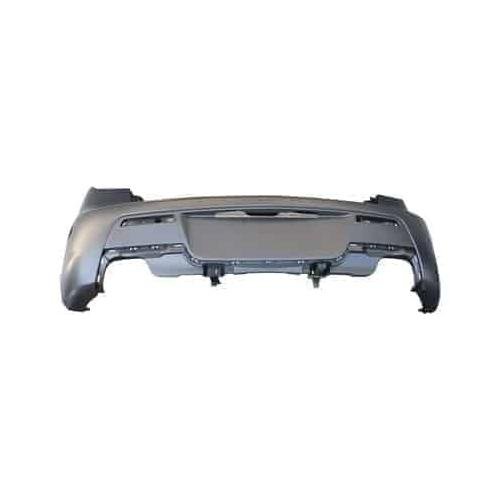 Rear Bumper Cover Primed PTM for Hatchback Models -CAPA Certified