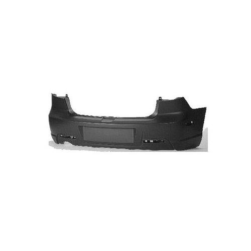 Rear Bumper Cover Primed PTM with Textured Lower Area for Sedan Models -CAPA Certified