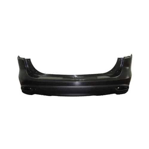 Rear Bumper Cover Primed PTM without Park Assist Holes with Textured Lower Center Area