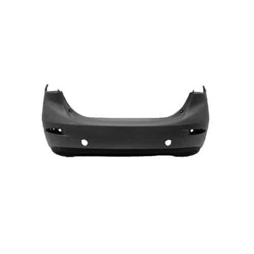 Rear Bumper Cover Primed PTM for Sedan Models with Textured Lower Area -CAPA Certified