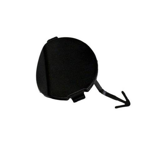 Rear Bumper Cover Tow Hook Cover Hatchback Black (Code 16W) PTM