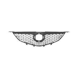 Front Grille Sedan Standard Type Matt-Black Honeycomb