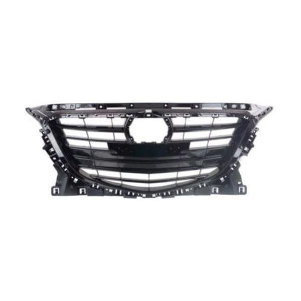 Front Grille Glossy Black Insert with Adaptive Cruise