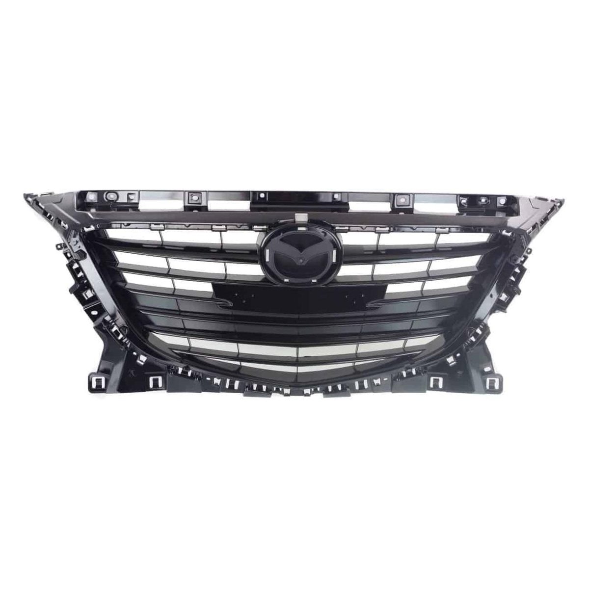 Front Grille Glossy Black Insert without Adaptive Cruise