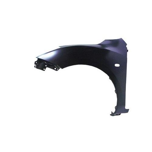 Front Left Fender with Stone Guard and Side Light Hole Steel -CAPA Certified