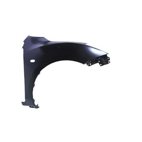 Front Right Fender with Stone Guard and Side Light Hole Steel -CAPA Certified
