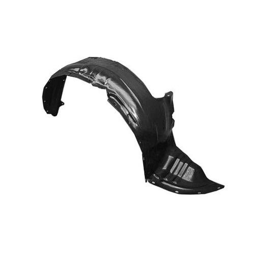 Front Right Fender Splash Shield with Rocker Molding Plastic Liner