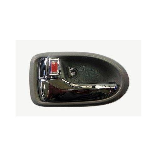 Front Left Door Handle Inside Chrome and Gray
