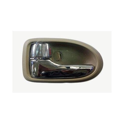 Front Left Door Handle Inside with Chrome and Beige