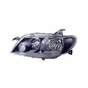 Front Left HeadLamp Composite 4Dr Hatchback Protege5 WithMetal Coat Bezel Without Bulbs Or Sockets