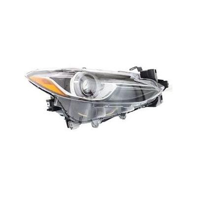 Front Right HeadLamp Composite HID Lens and Housing Sedan and Hatchback without Auto Level