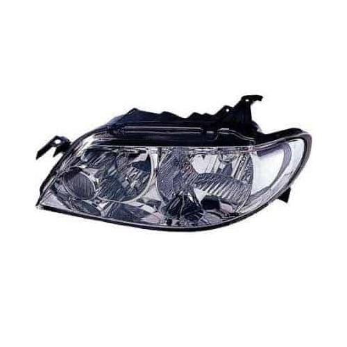 Front Left HeadLamp Lens and Housing Hatchback Protege5 with Aluminum Bezel