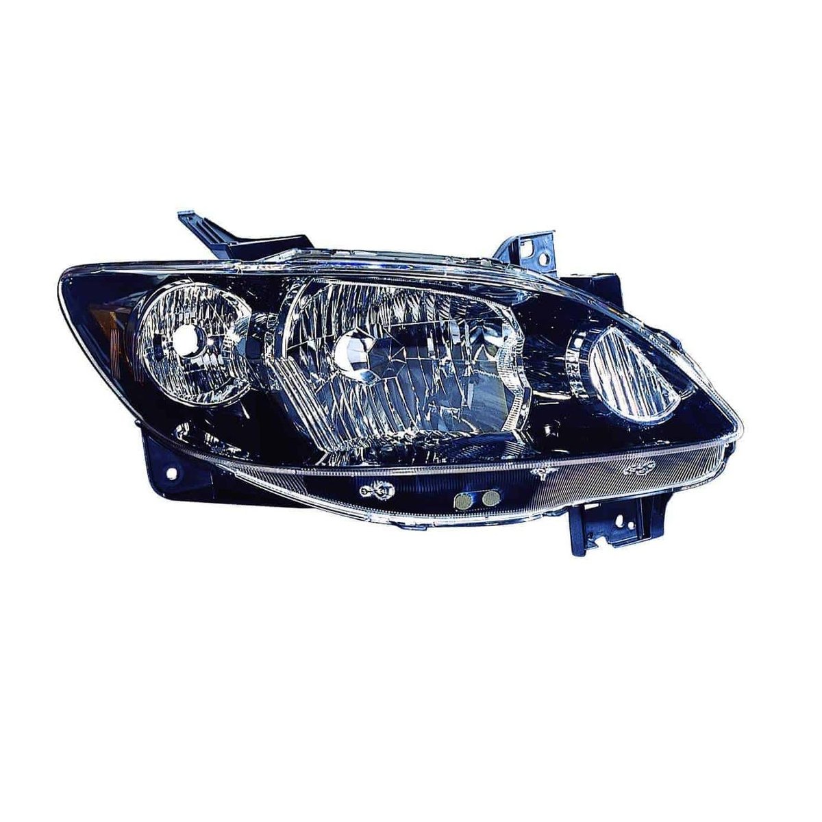 Front Left HeadLamp Lens and Housing with Rocker Moldings