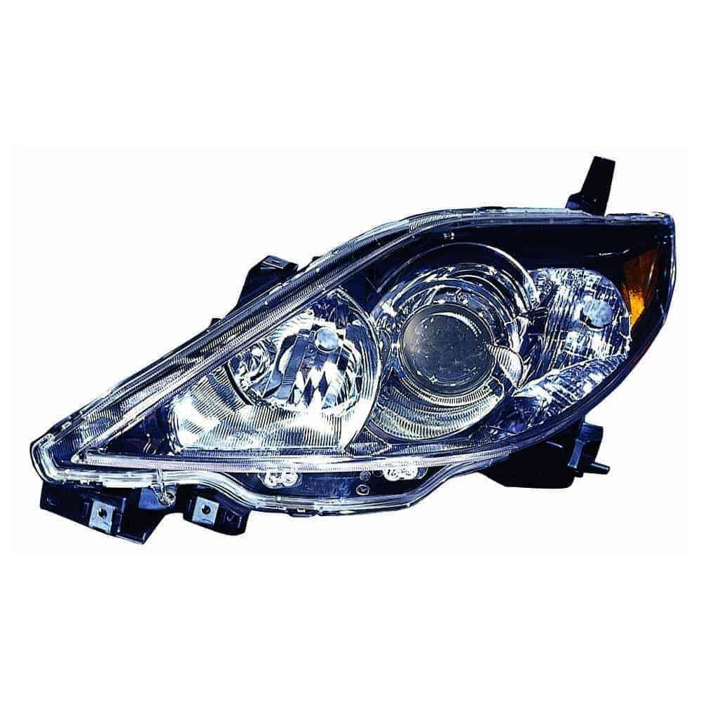 Front Left HeadLamp Lens and Housing Halogen