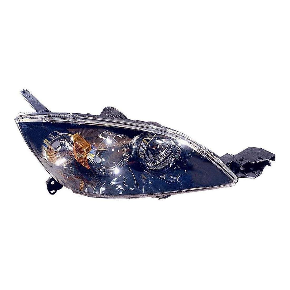 Front Right HeadLamp Lens and Housing Hatchback without Mazda Speed Turbo Halogen