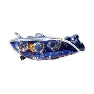 Front Right HeadLamp Lens and Housing Sedan Halogen