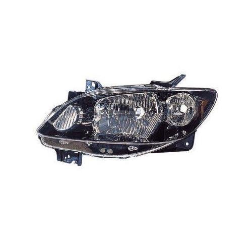 Front Right HeadLamp Lens and Housing with Rocker Moldings