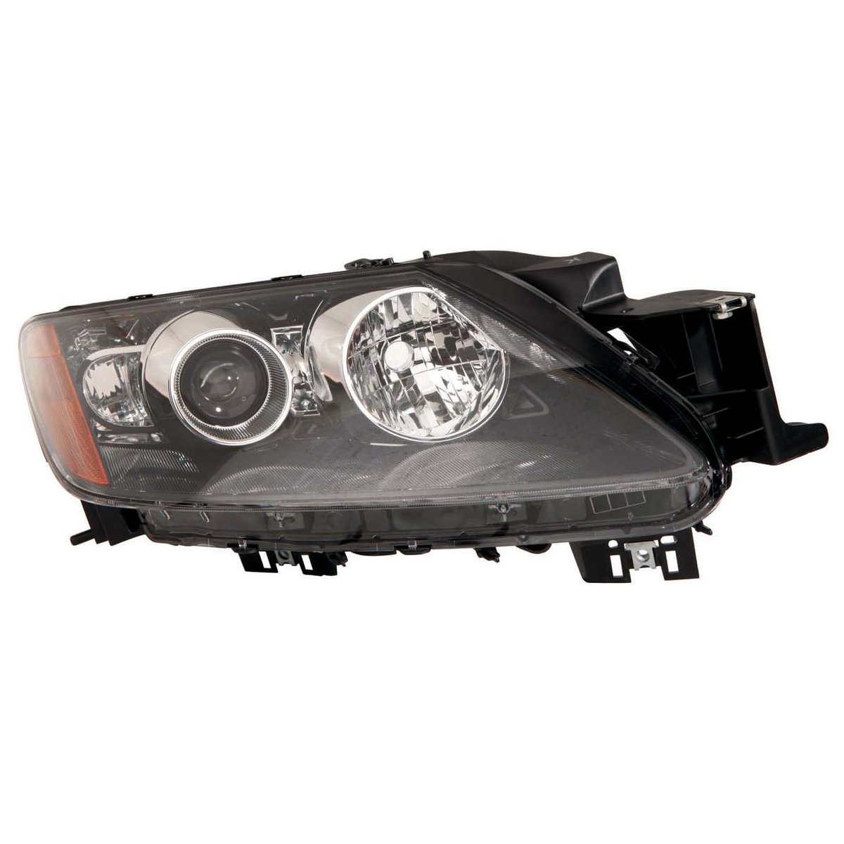 Front Right HeadLamp Lens and Housing HID with Integral Turn Signal