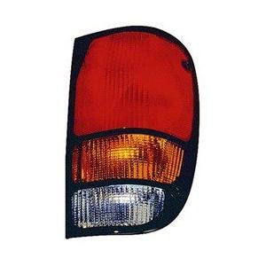 Rear Left Tail Lamp Lens and Housing