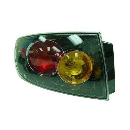 Rear Left Tail Lamp Assembly Outer Sedan with Clear Lens without Sport Package