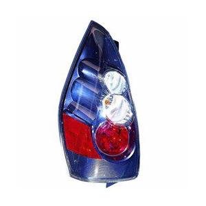 Rear Left Tail Lamp Assembly with Smoked Bezel for Models with Halogen Headlights