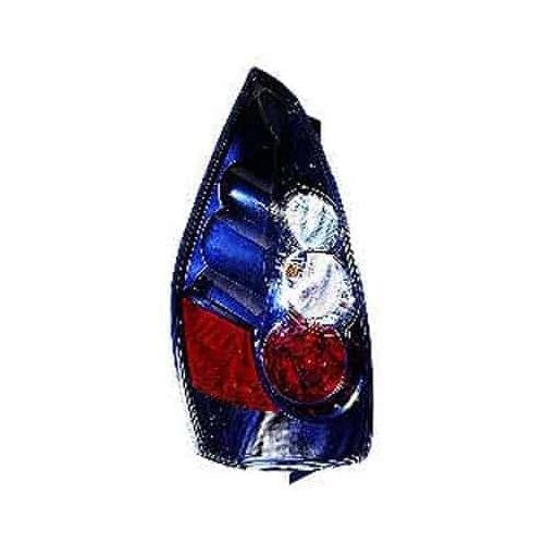 Rear Left Tail Lamp Assembly with Dark Background with HID Headlights