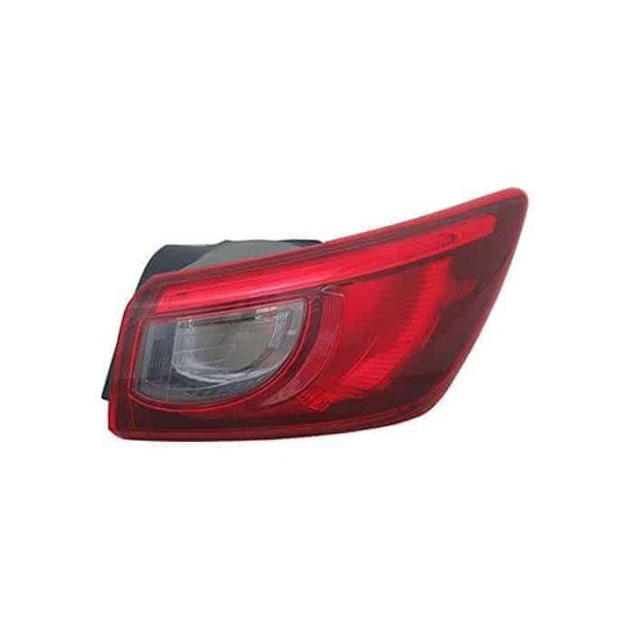 Rear Right Tail Lamp Outer Body Mounted LED Style